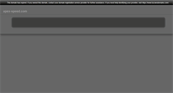 Desktop Screenshot of apex-speed.com